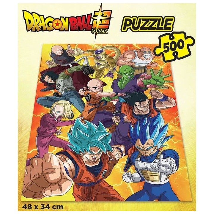 Puzzle EDUCA - 500 pieces - Dragon Ball Super - Son Goku et ses amis