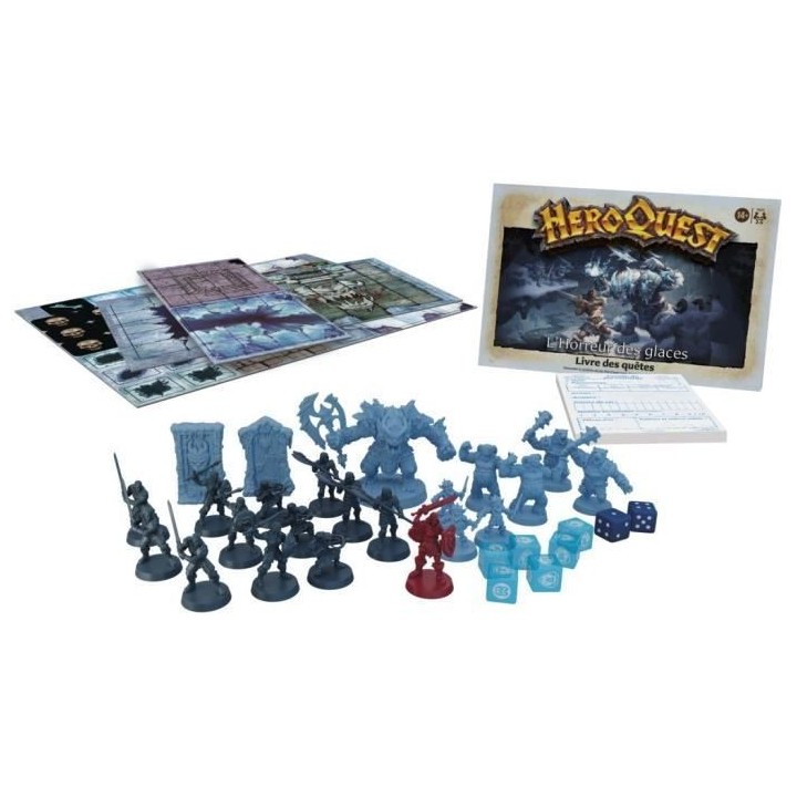 HeroQuest, extension L'horreur des glaces, a partir de 14 ans, systeme