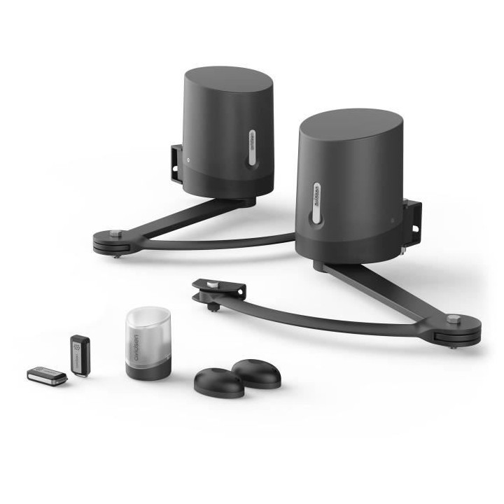 Motorisation connectée a bras articulés pour portail a battants - AV