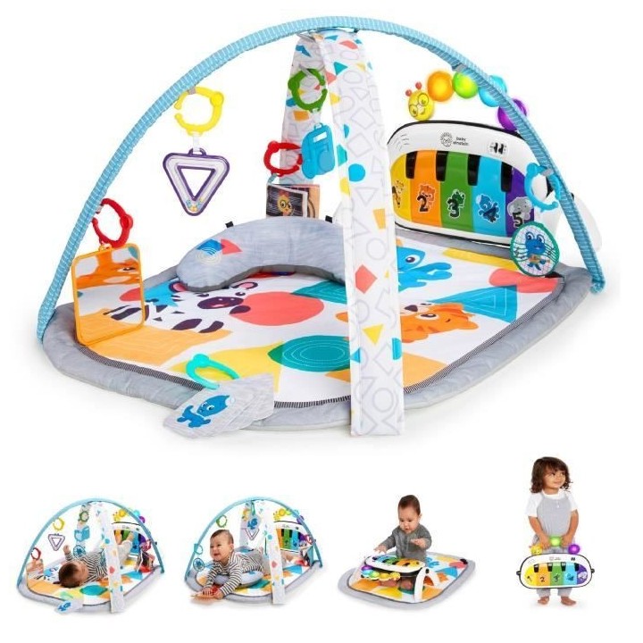 BABY EINSTEIN, Tapis d'éveil 4-en-1 Kickin' Tunes™, apprentissage m