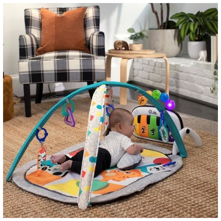 BABY EINSTEIN, Tapis d'éveil 4-en-1 Kickin' Tunes™, apprentissage m
