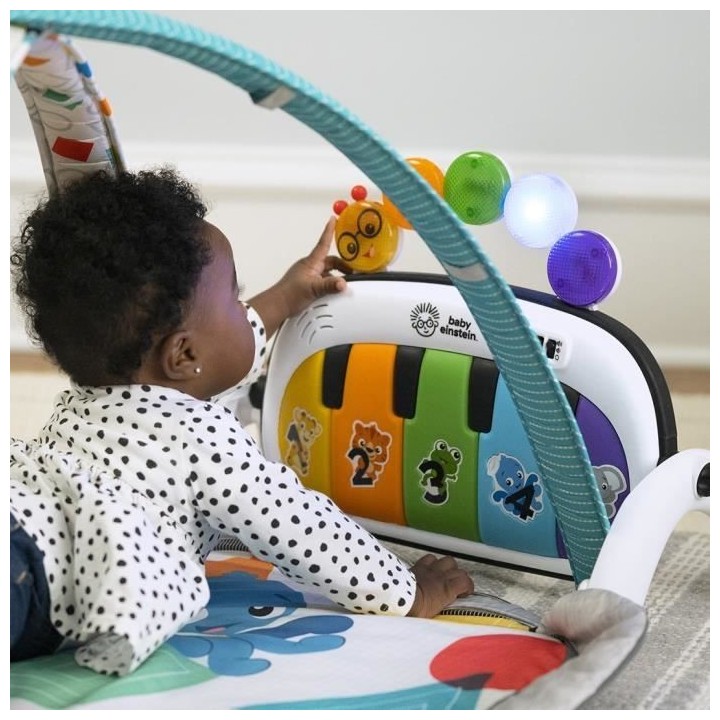 BABY EINSTEIN, Tapis d'éveil 4-en-1 Kickin' Tunes™, apprentissage m