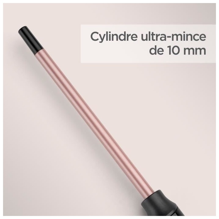 Boucleur manuel BABYLISS C449E - Diametre 10mm - Chauffe ultra-rapide