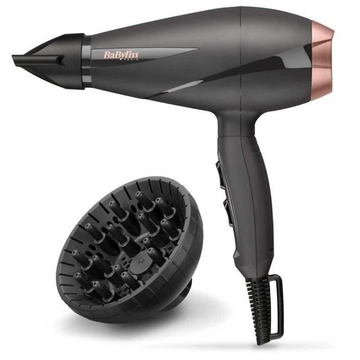 BABYLISS - Seche-cheveux - 2100W - Smooth Pro 2100 - noir - 6709D