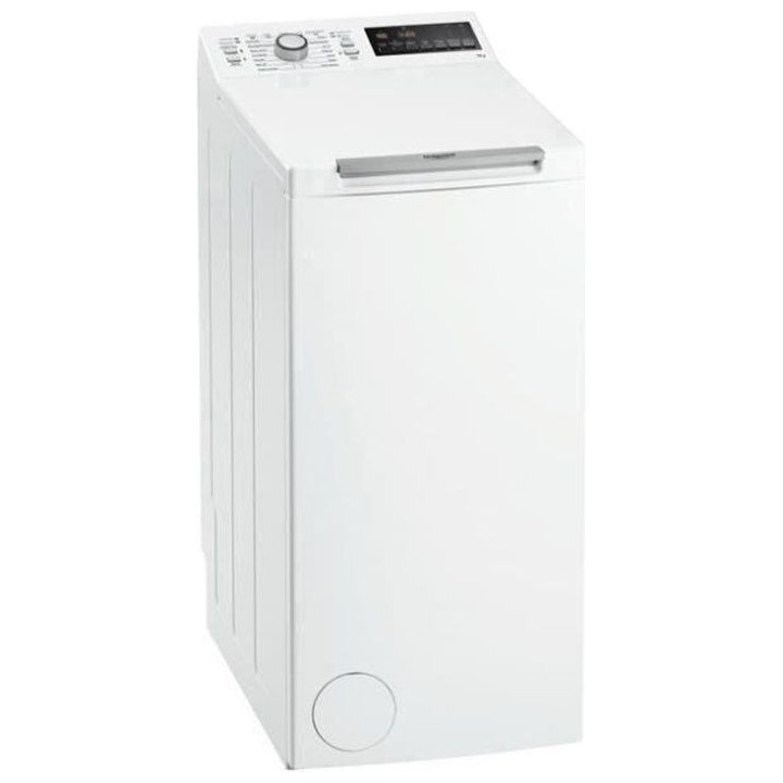 Lave-linge top HOTPOINT WMTG722UFRN/N Essential - 7 kg - 1200 trs/min