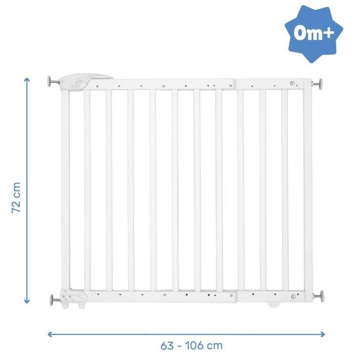 Badabulle Barriere de Sécurité Deco Pop - Barriere Extensible pour O