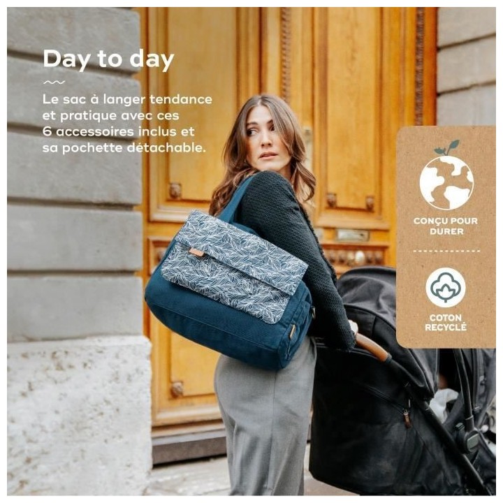 Babymoov Sac (a langer) Day to Day - Tendance et Fonctionnel, Capacit