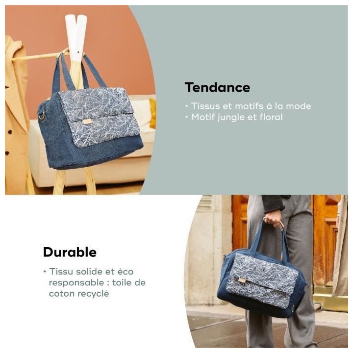 Babymoov Sac (a langer) Day to Day - Tendance et Fonctionnel, Capacit