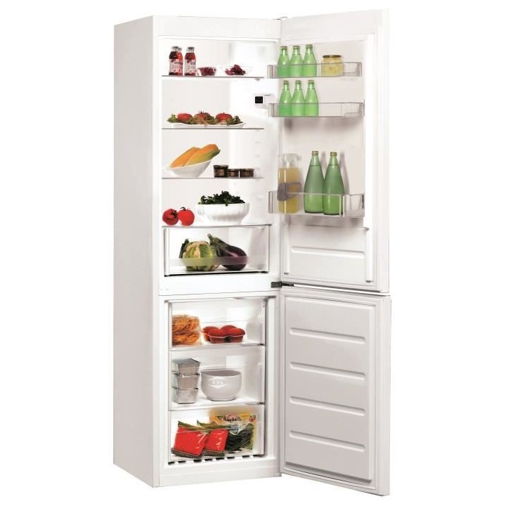 HOTPOINT HA8SN2EW - Réfrigérateur congélateur bas 328 L (230+98) -