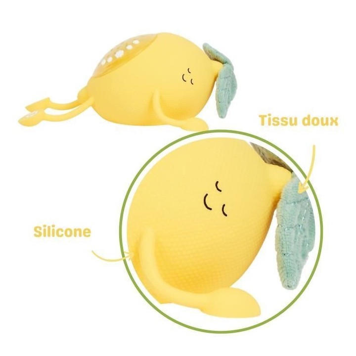 Veilleuse projection immersive BADABULLE - Modele : BASILE, avec musiq