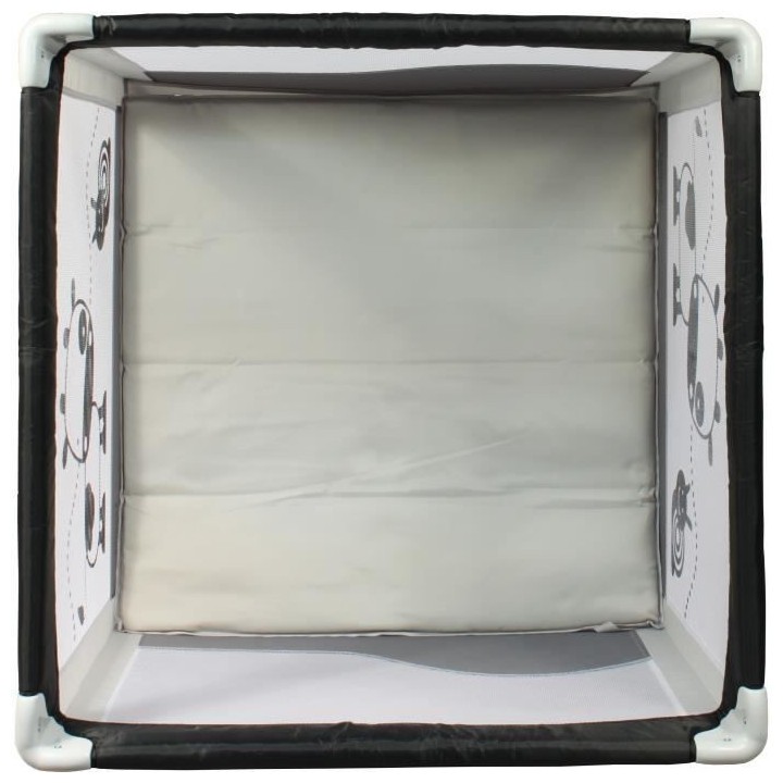 BAMBISOL - Parc Bébé Pliant 90 x 90cm - Espace de Jeux, Sac de Trans