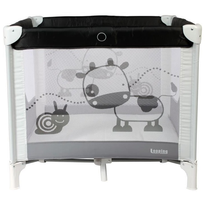 BAMBISOL - Parc Bébé Pliant 90 x 90cm - Espace de Jeux, Sac de Trans