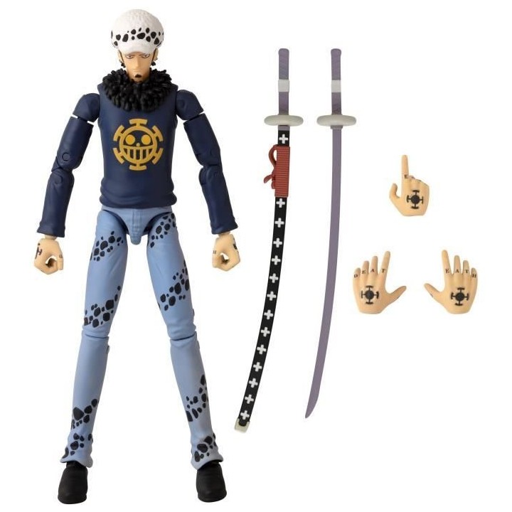 Figurine Anime Heroes 17 cm - Trafalgar Law - Bandai - One Piece