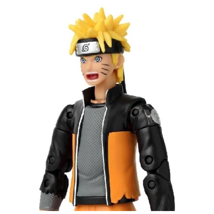 Figurine Anime Heroes - Bandai - Naruto Shippuden - Naruto Uzumaki (Fi