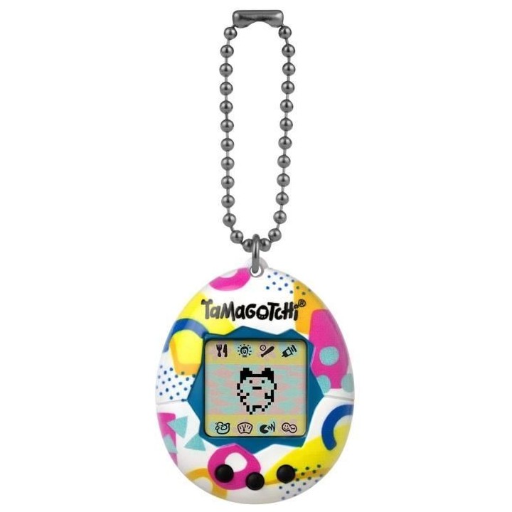 Tamagotchi - BANDAI - Tamagotchi original - Memphis Style - animal él
