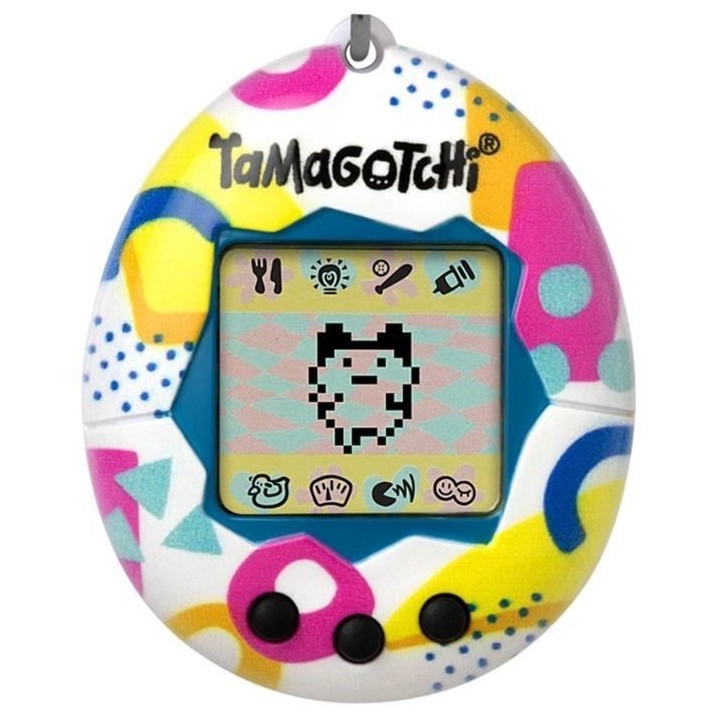 Tamagotchi - BANDAI - Tamagotchi original - Memphis Style - animal él