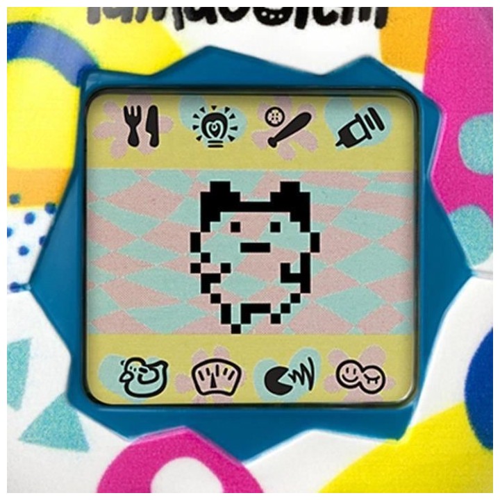Tamagotchi - BANDAI - Tamagotchi original - Memphis Style - animal él