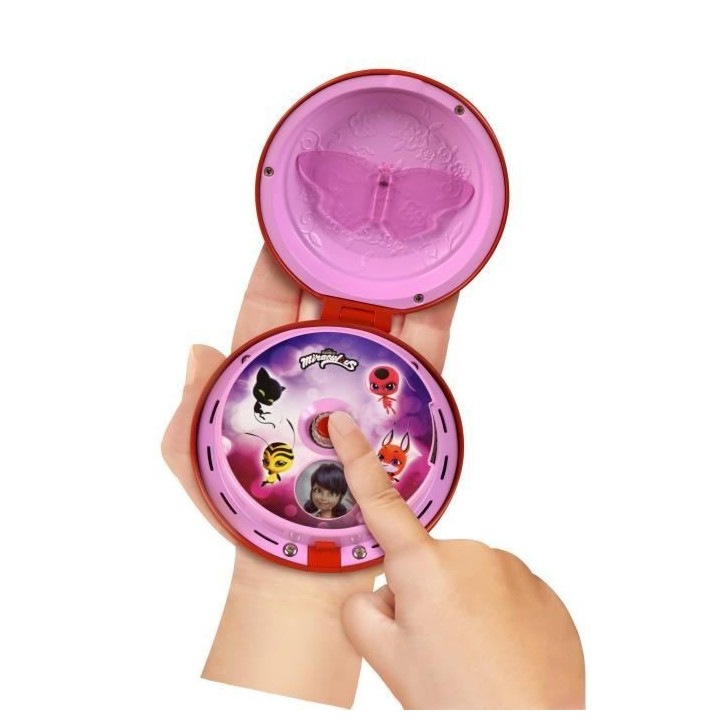 Téléphone Magique Ladybug - BANDAI - Miraculous - 30 phrases - Enfan