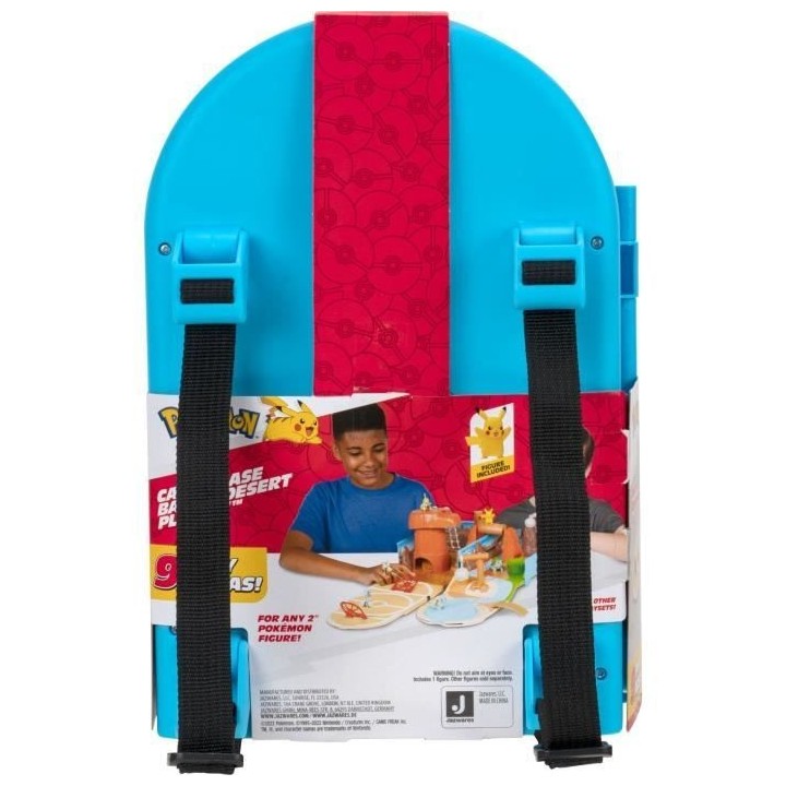 Sac a dos du dresseur Désert - BANDAI - Pokémon - Univers de jeu Pok