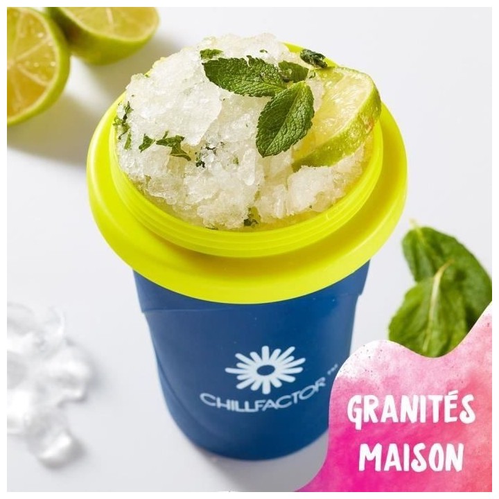 Mug a granité Chillfactor - Bandai - Couleur aléatoire Bleu, Rose ou