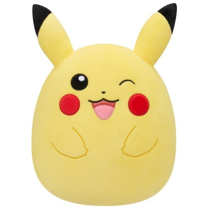 Peluche - BANDAI - Pokémon - Squishmallows 50 cm - Pikachu - Grande p