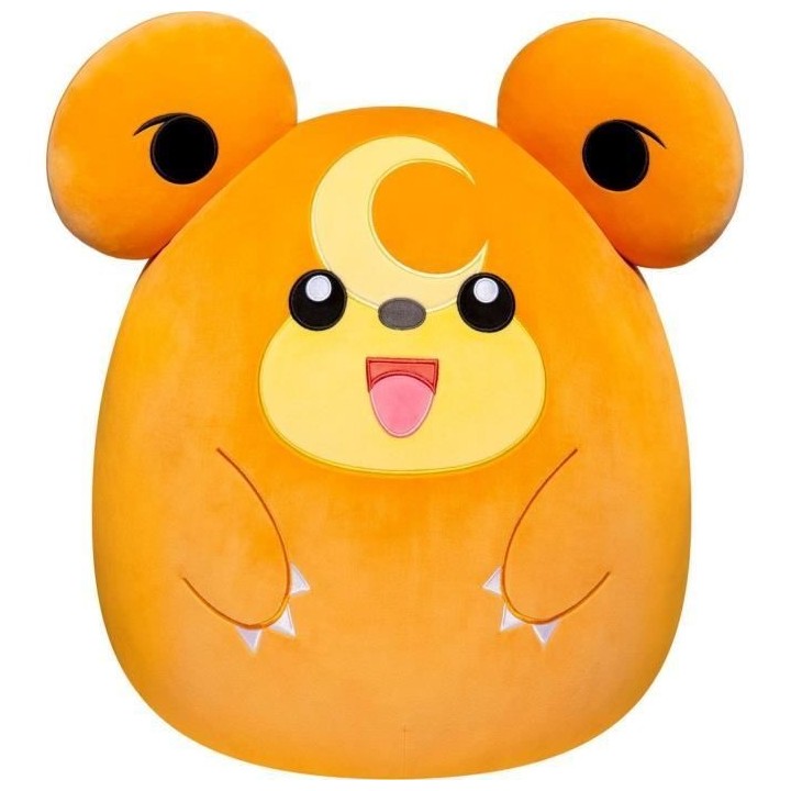 Peluche - BANDAI - Pokémon - Squishmallows 50 cm - Teddiursa - Grande