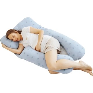 Coussin de grossesse et d'allaitement BABYMOOV en Coton Bio B.LOVE XXL