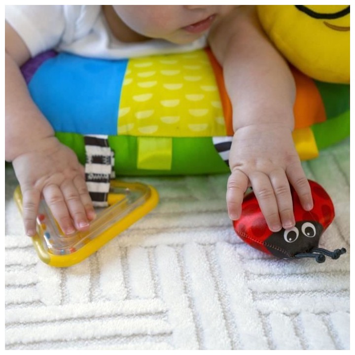 Coussin d'activités multisensoriel pour jeux a plat ventre - BABY EIN