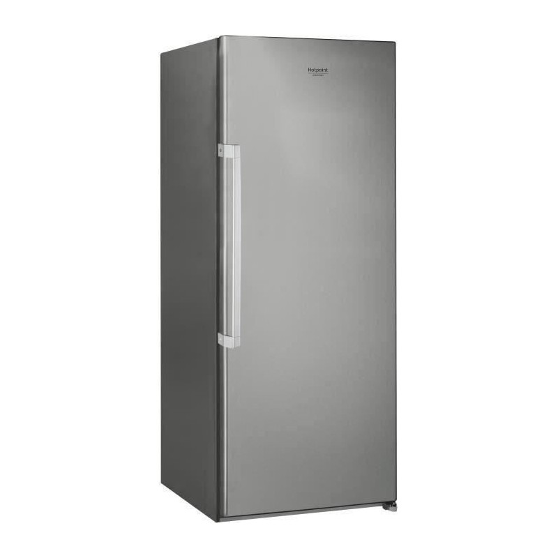 HOTPOINT ZHS6 1Q XRD - Réfrigérateur 1 porte - 323L - Froid brassé - L 60cm x H 167cm - Silver