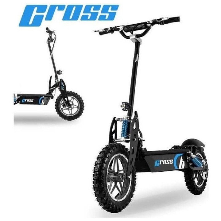 Trottinette Electrique Cross FX1600-S - BEEPER - 14 - 1600W - Noir