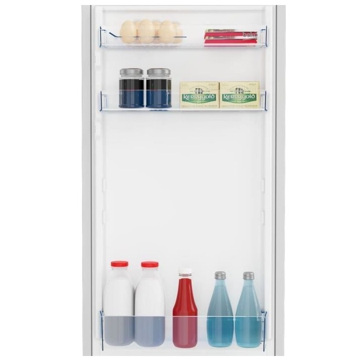 Réfrigérateur - BEKO - BLSA210M4SN - 1 porte - Intégrable - 198 L -