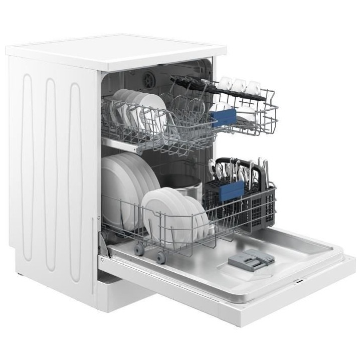 Lave-vaisselle pose libre BEKO TDFV15315W - 13 couverts - L60cm - 47 d