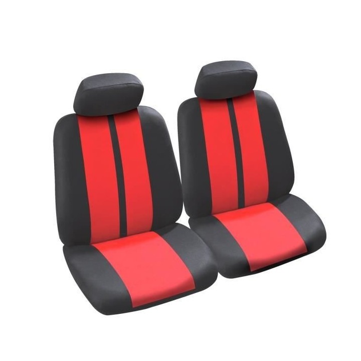 Housses de Siege Japan 1/2TU Noir et Rouge