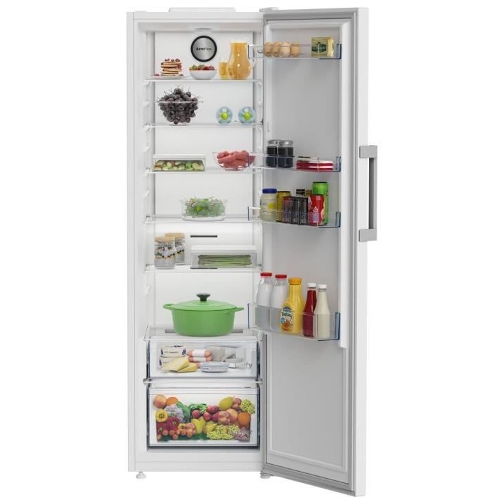 Réfrigérateur monoporte tout utile - BEKO - B1RMLNE444W - Froid vent