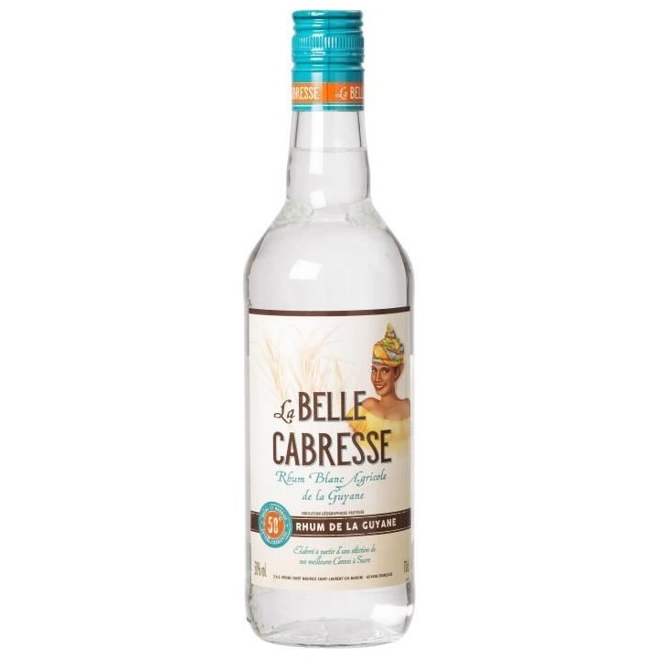 Rhum Blanc 50° 70cl Belle Cabresse