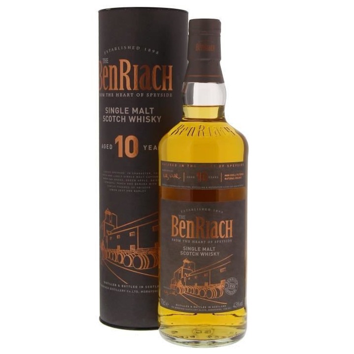 Benriach - 10 ans - Whisky - 43.0% Vol. - 70 cl