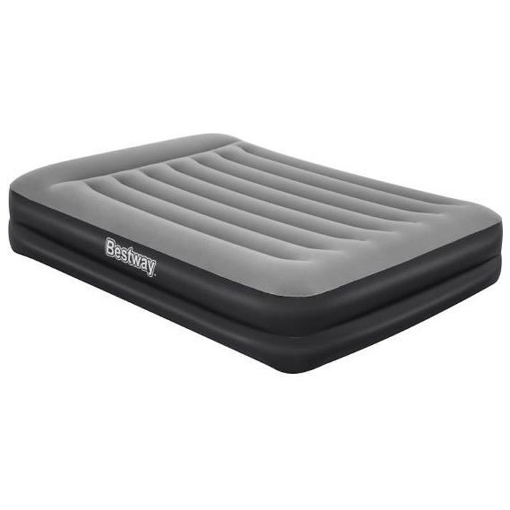 Lit gonflable - BESTWAY - Tritech 2P - 2 places - 203x152x46 cm avec p