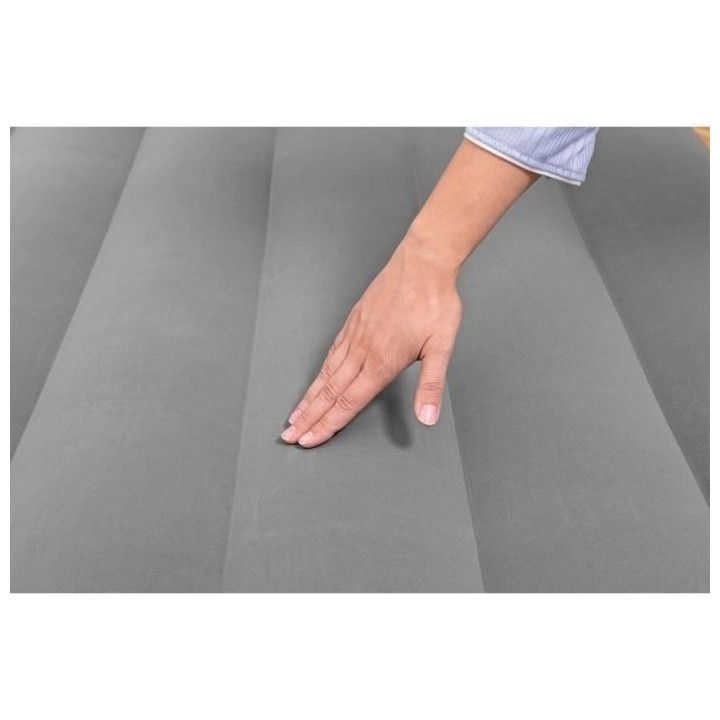 Lit gonflable - BESTWAY - Tritech 2P - 2 places - 203x152x46 cm avec p