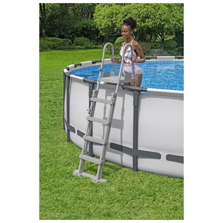 Kit Piscine hors sol tubulaire BESTWAY - Steel Pro Max™ - 610 x 132