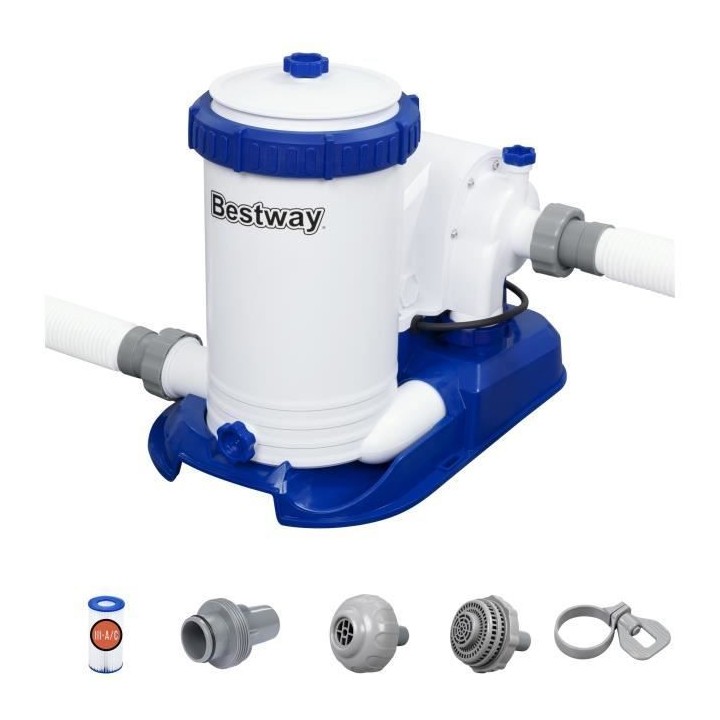 BESTWAY - Pompe a filtration - Filtre a cartouche 9 463 L/h - Cartouch