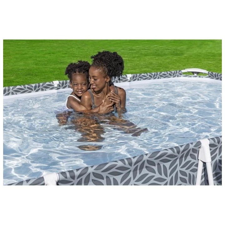 Piscine hors sol tubulaire BESTWAY - Steel Pro™ - 366 x 201 x 66 cm