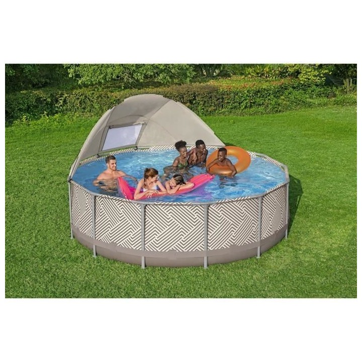 Kit Piscine hors sol tubulaire BESTWAY Steel Pro Max™ 396 x 107 cm -