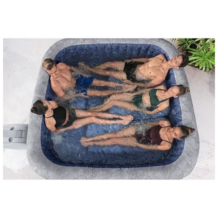 Spa gonflable BESTWAY - Lay-Z-Spa San Francisco Hydrojet Pro - 230 x 2