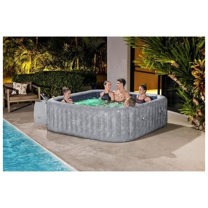 Spa gonflable BESTWAY - Lay-Z-Spa San Francisco Hydrojet Pro - 230 x 2