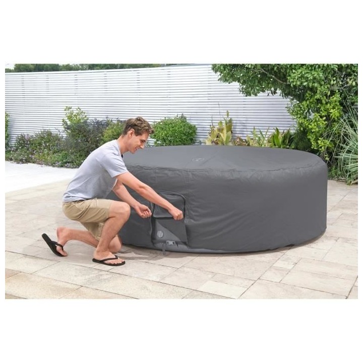 BESTWAY - Couverture thermique EnergySense™ pour spas rond 236 x 71