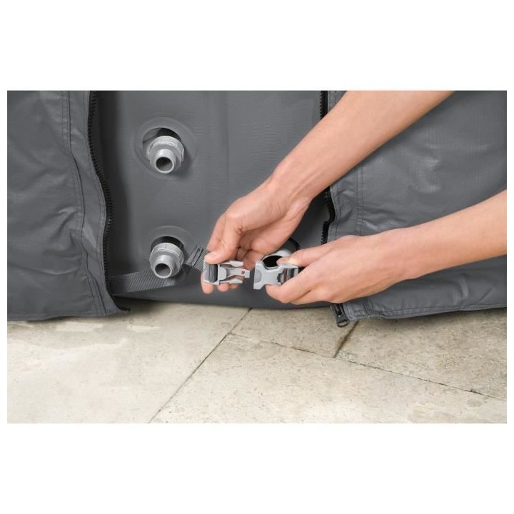 BESTWAY - Couverture thermique EnergySense™ pour spas rond 236 x 71