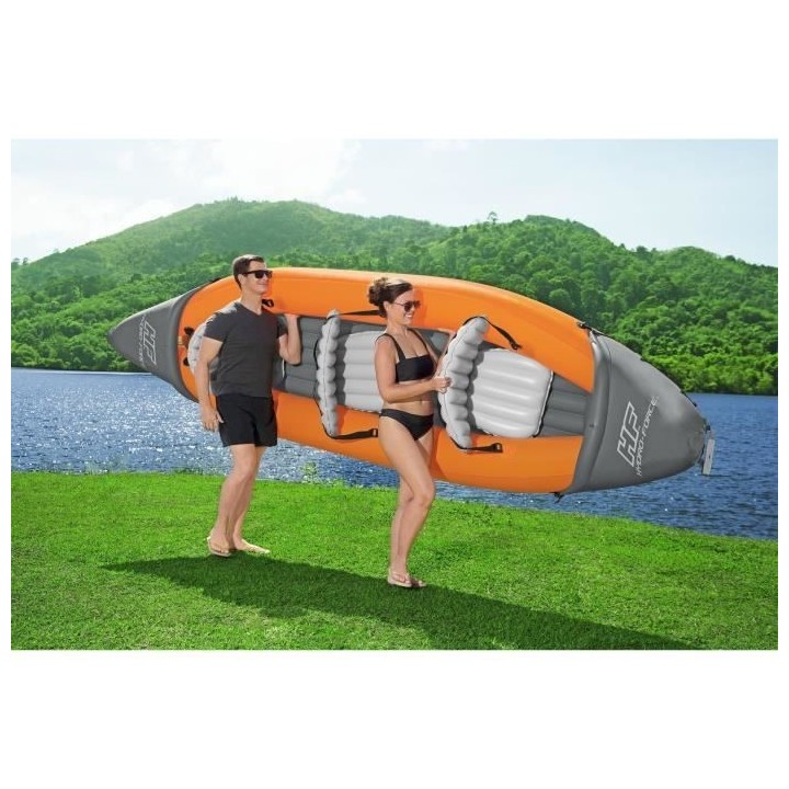 Kayak gonflable - BESTWAY - Rapide X3 Hydro-Force - 381x100cm - 3 plac