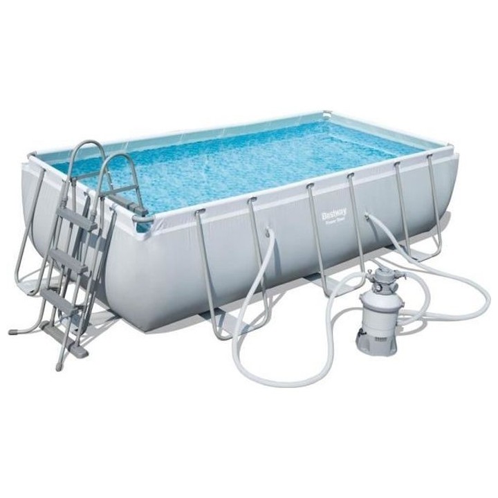 Kit Piscine hors sol tubulaire BESTWAY - Power Steel™ - 404 x 201 x