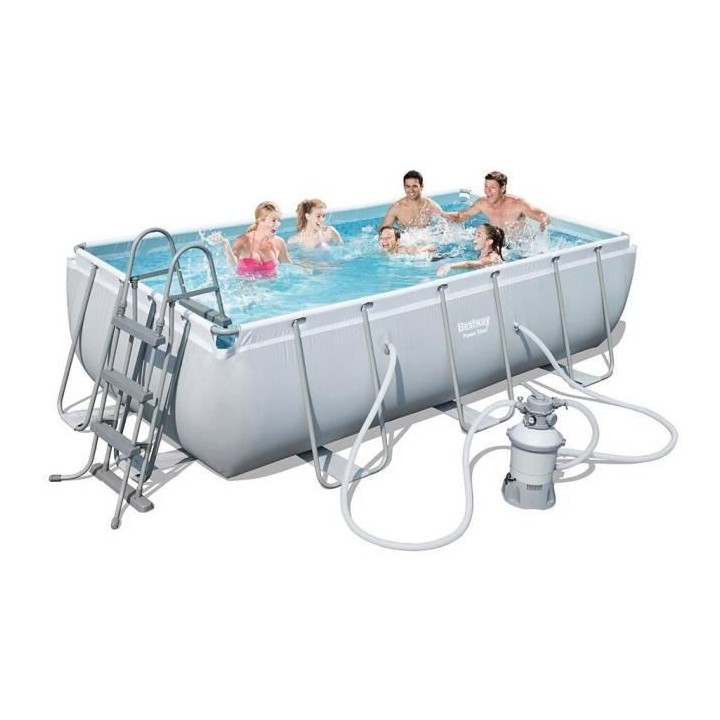 Kit Piscine hors sol tubulaire BESTWAY - Power Steel™ - 404 x 201 x