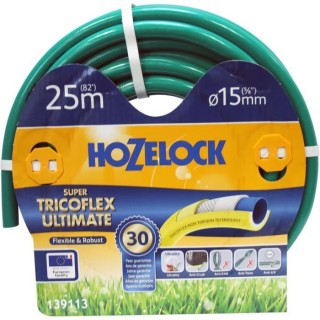 Tuyau d'arrosage HOZELOCK Super Tricoflex Ø 15 mm Longueur : 25 m (13